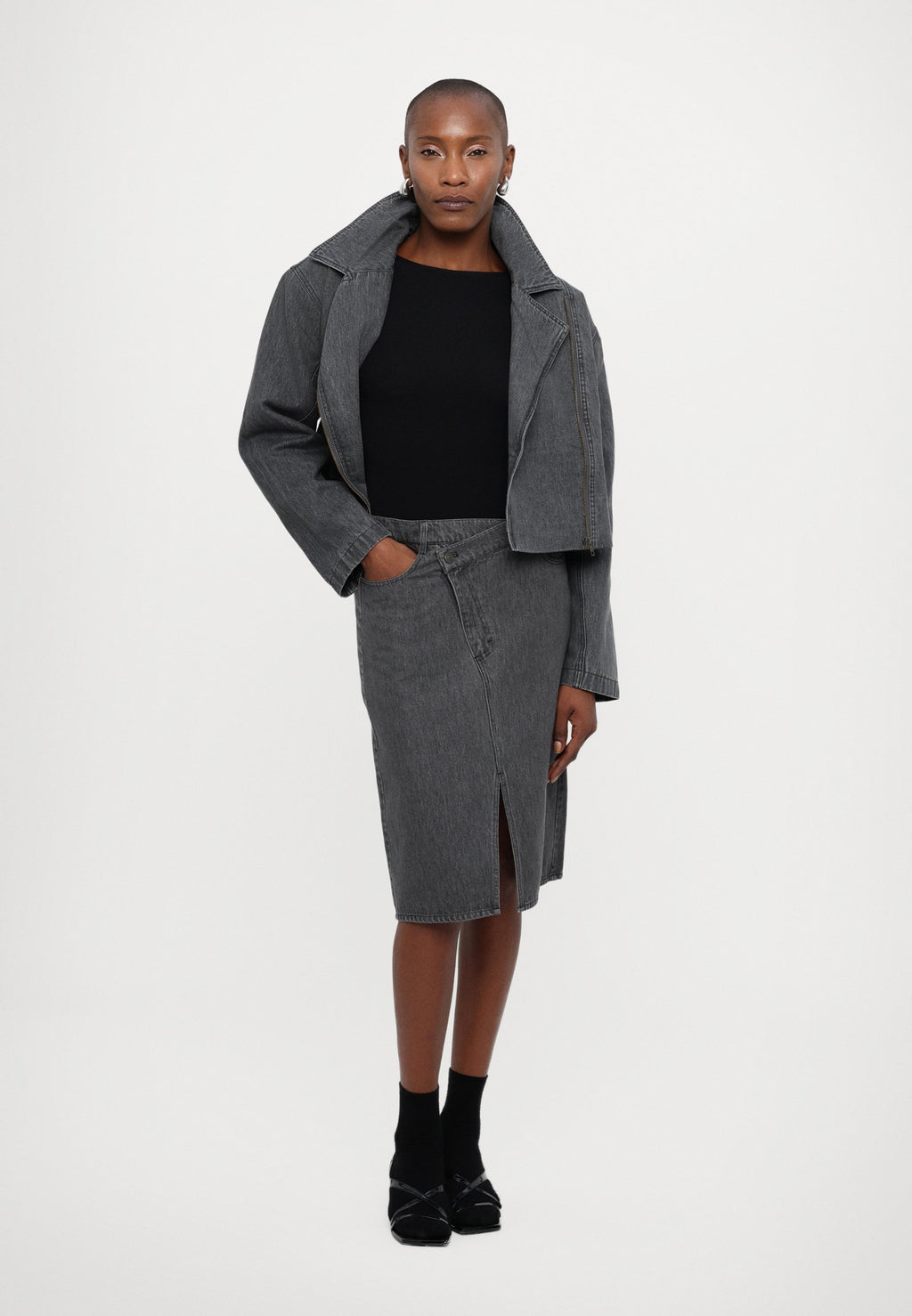 DESIGNERS REMIX MILES BIKER JACKET