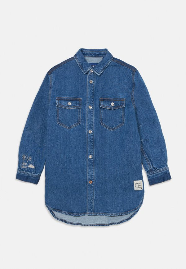 Scotch & Soda A LINE SHIRT DRESS FROM THE HEART