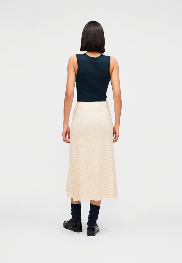 Tommy Hilfiger FINE CABLE KNIT MIDI A-LINE SKIRT