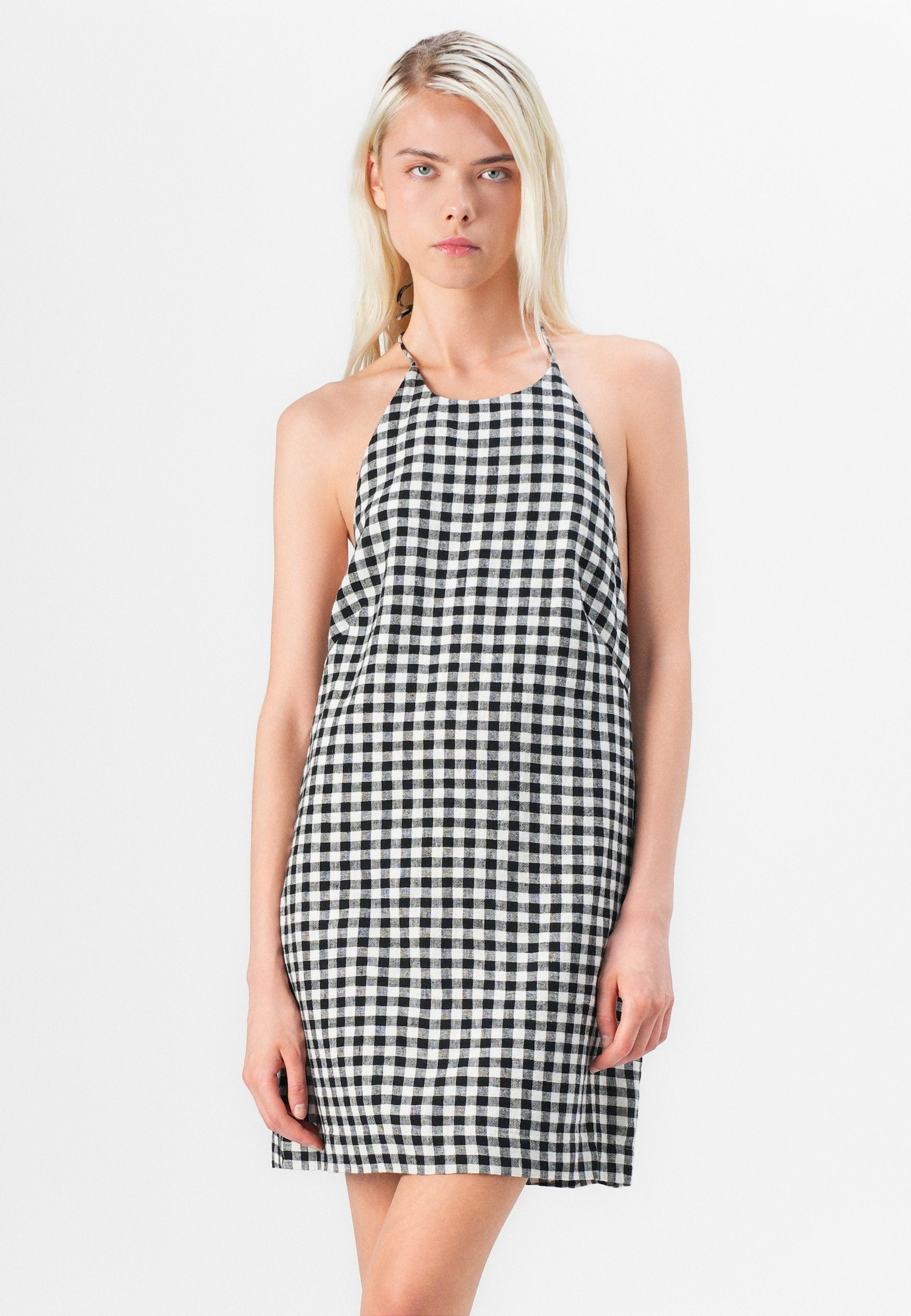 Abercrombie & Fitch HIGH NECK SHORT DRESS
