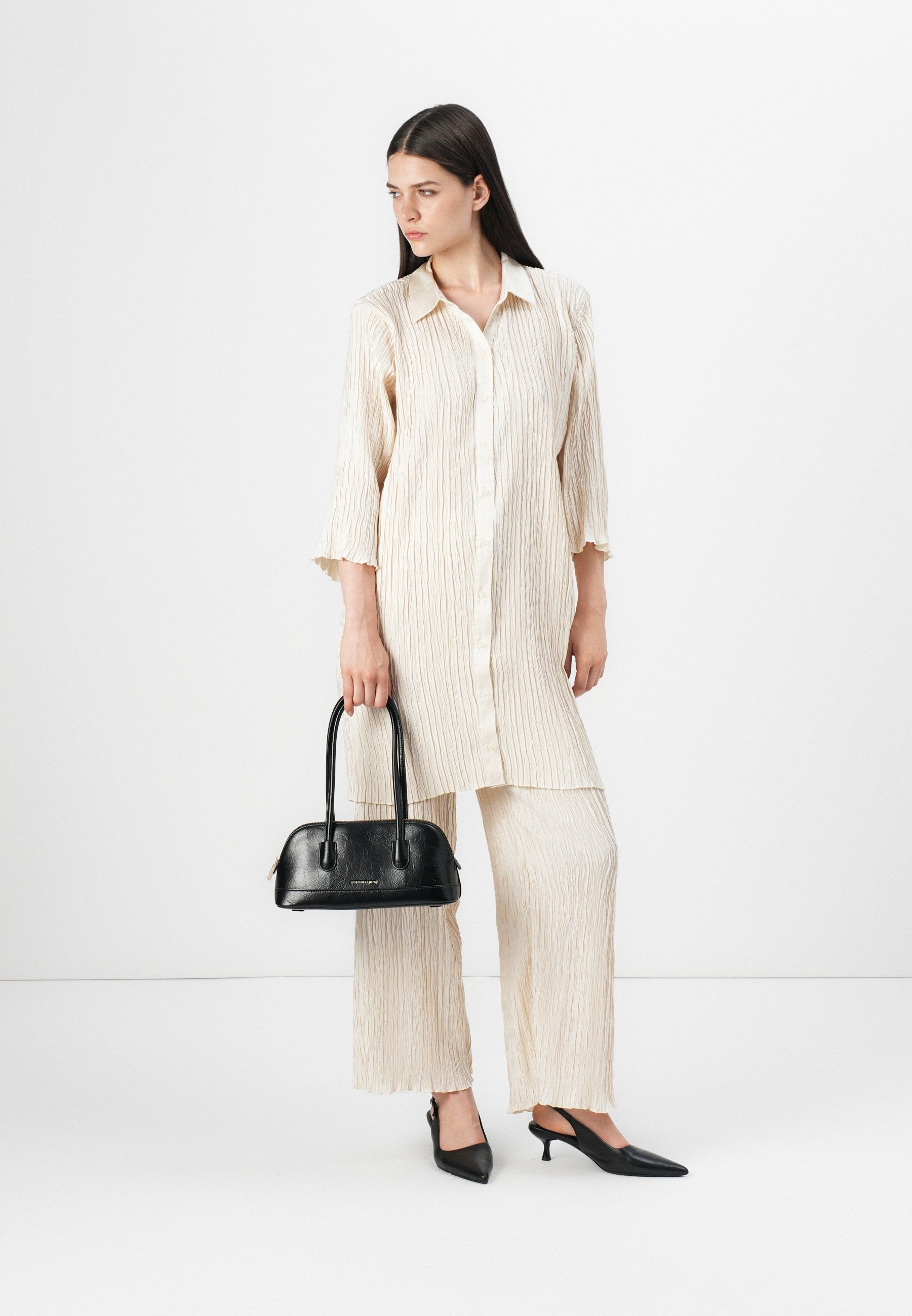 Selected SLFELMA SHORT SHIRT DRESS