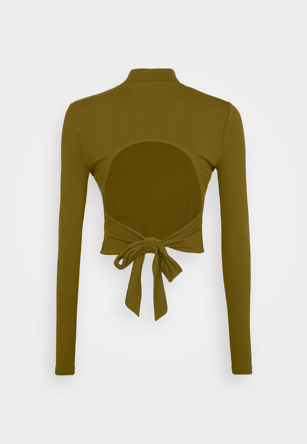 NA-KD MATIAMU BY SOFIA  LONG SLEEVE TIE BACK