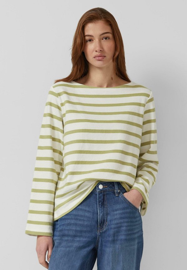 s.Oliver Long sleeved top - helles olivgrün