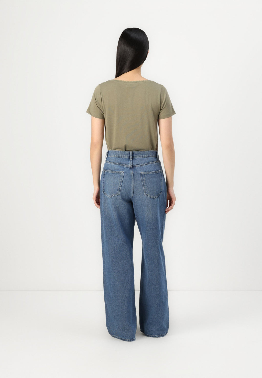 Wide-fit ONLHOPE High waist Wide Leg Fit Media 4