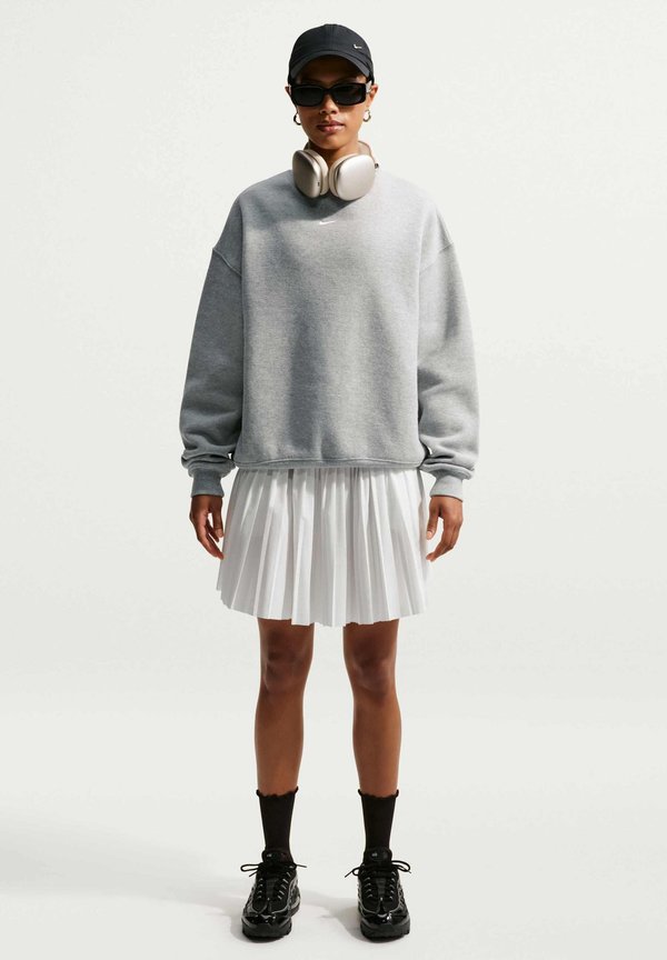 Nike Sportswear CREW - Sweatshirt - dk grey heather/sail