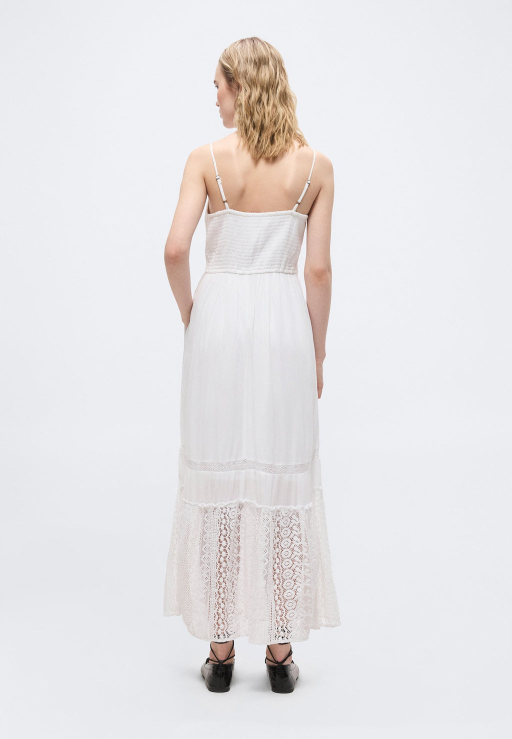 Hollister Co. BARE INSET MAXI DRESS