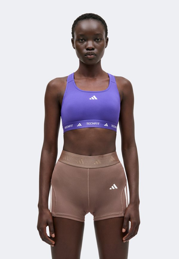 adidas Performance MEDIUM SUPPORT BRA - Medium support sports bra - pure purple