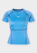 Under Armour HEATGEAR ELITE - Sports T-shirt - aegean blue