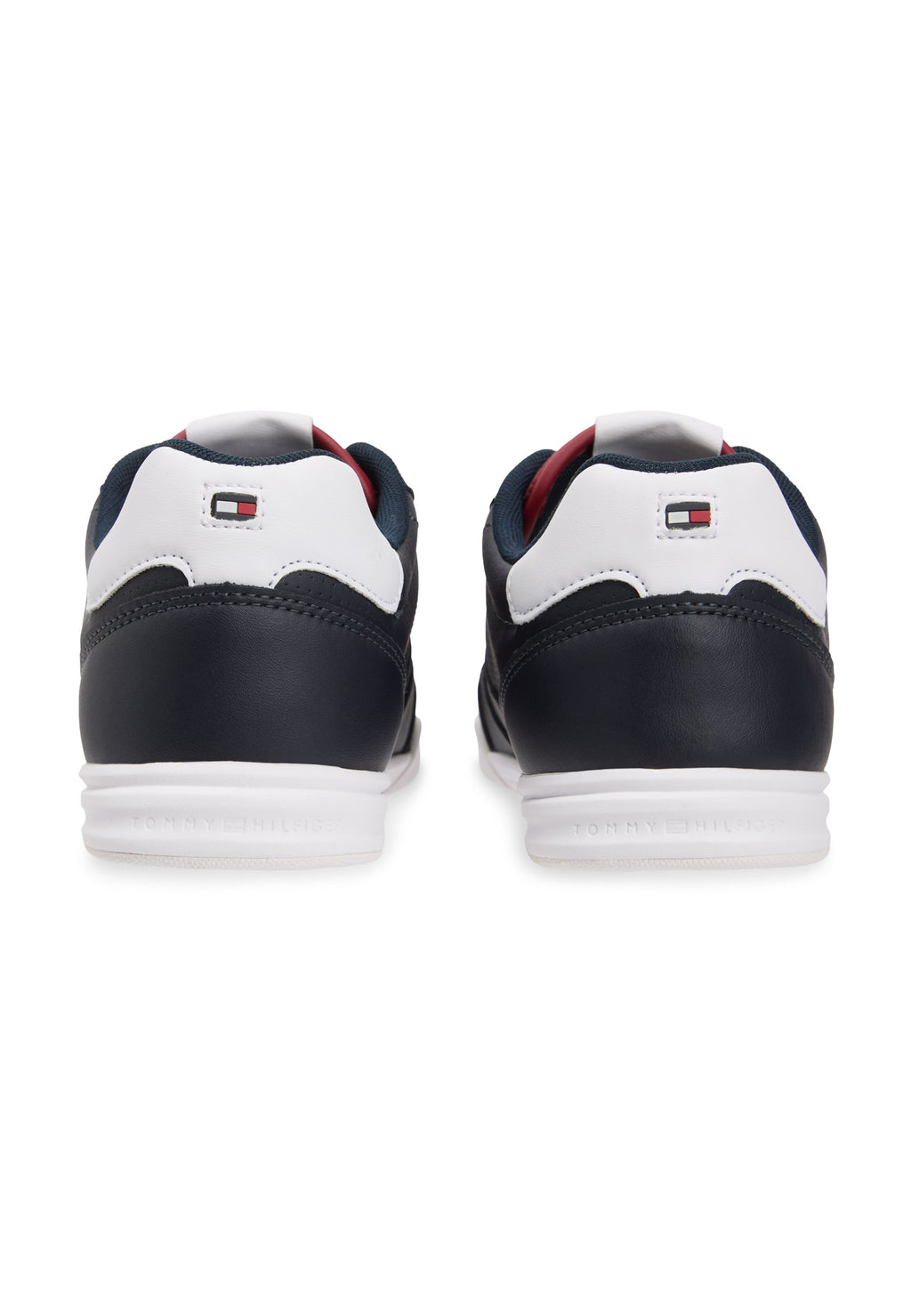 CONTRAST HEEL TRAINERS WITH LEATHER Media 3
