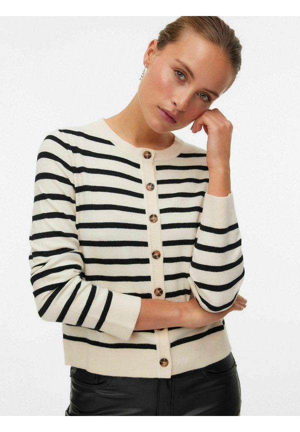 Vero Moda Knitted VMSABA Knit - Cardigan - birch