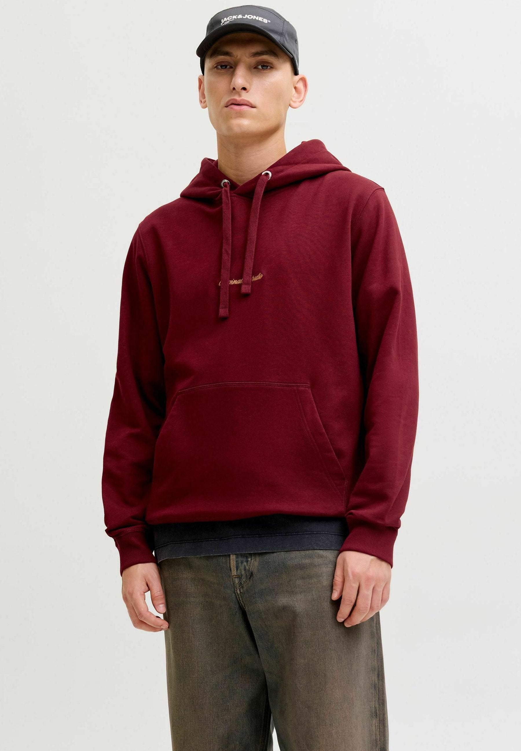 Jack & Jones JORNORREBRO EMB SWEAT HOOD NOOS