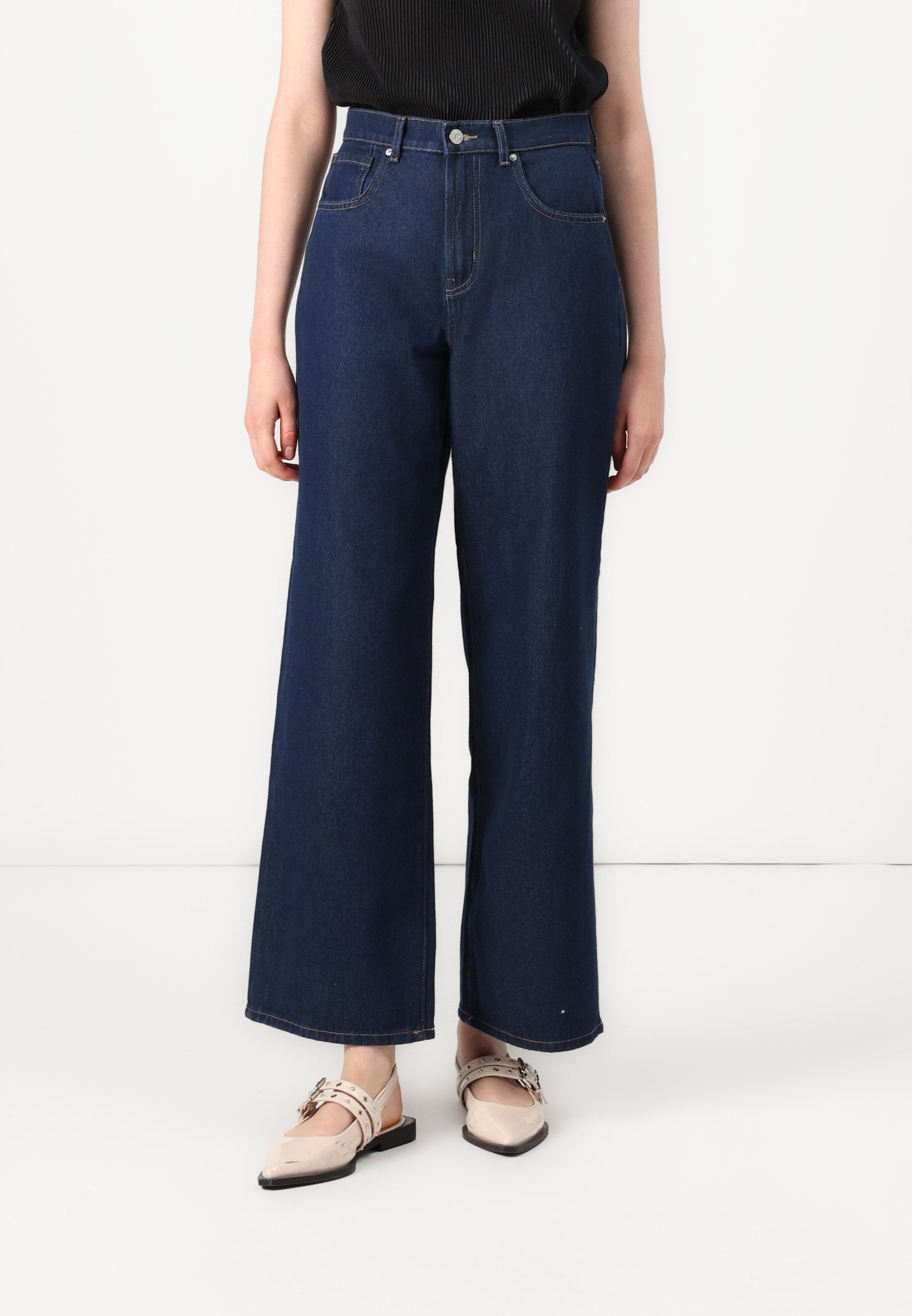 Wide-fit ONLHOPE High waist Wide Leg Fit Media 3