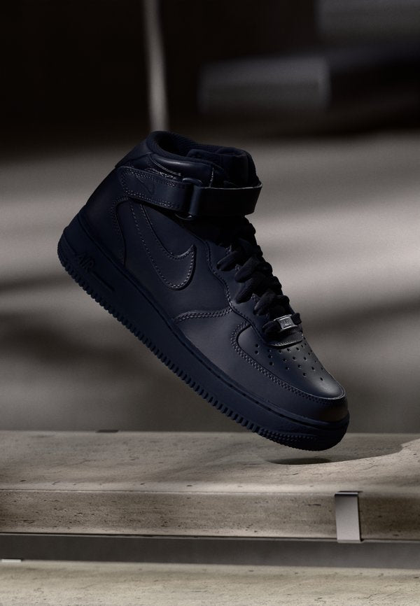 Nike Sportswear AIR FORCE 1 MID 07 - High-top trainers - black