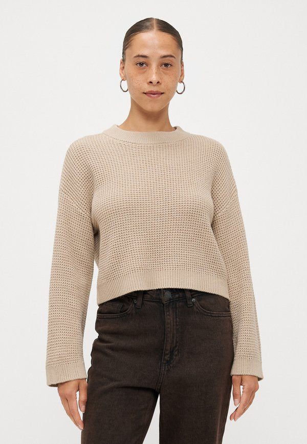 Vero Moda Petite VMSALLY O NECK  - Jumper - silver mink
