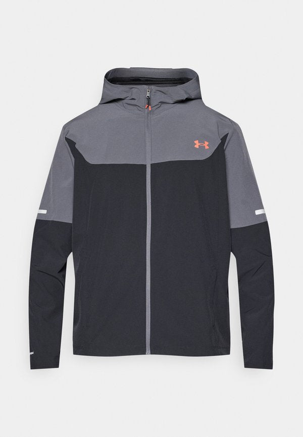 Under Armour TECH UTILITY WOVEN - Windbreaker - black/castlerock/red