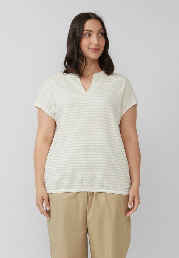 s.Oliver Print T-shirt - natur