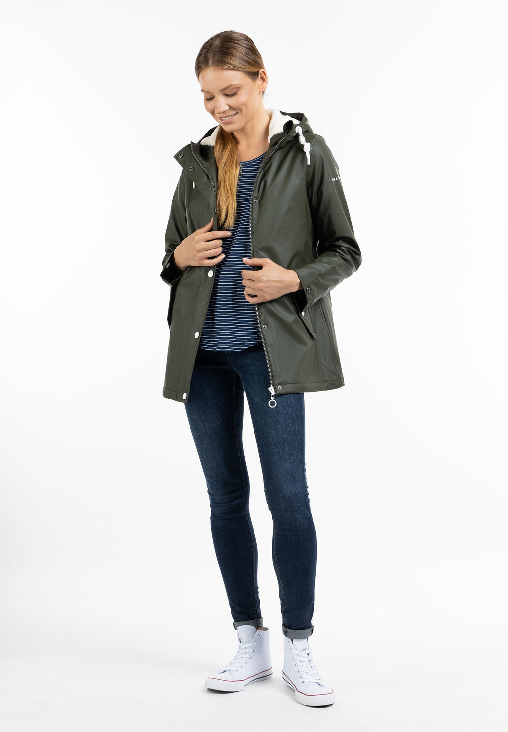 DreiMaster DREIMASTER REGENJACKE MIT WEBPELZFUTTER DRYMASTER