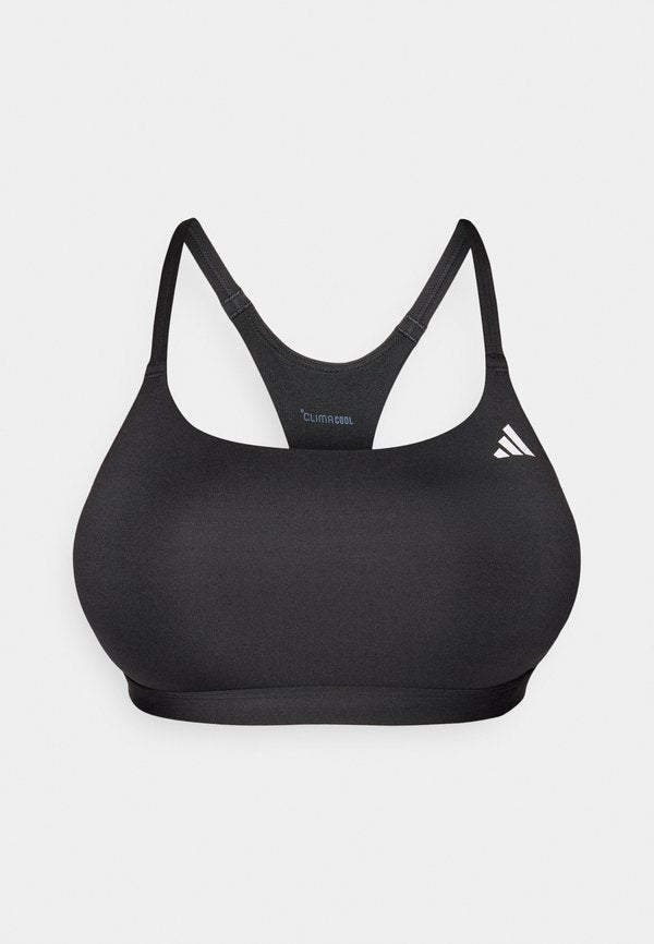 adidas Performance OPTIME ESSENTIALS WORKOUT LIGHT SUPPORT BRA - Light support sports bra - black