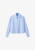 Mango ADULT - Button-down blouse - light blue