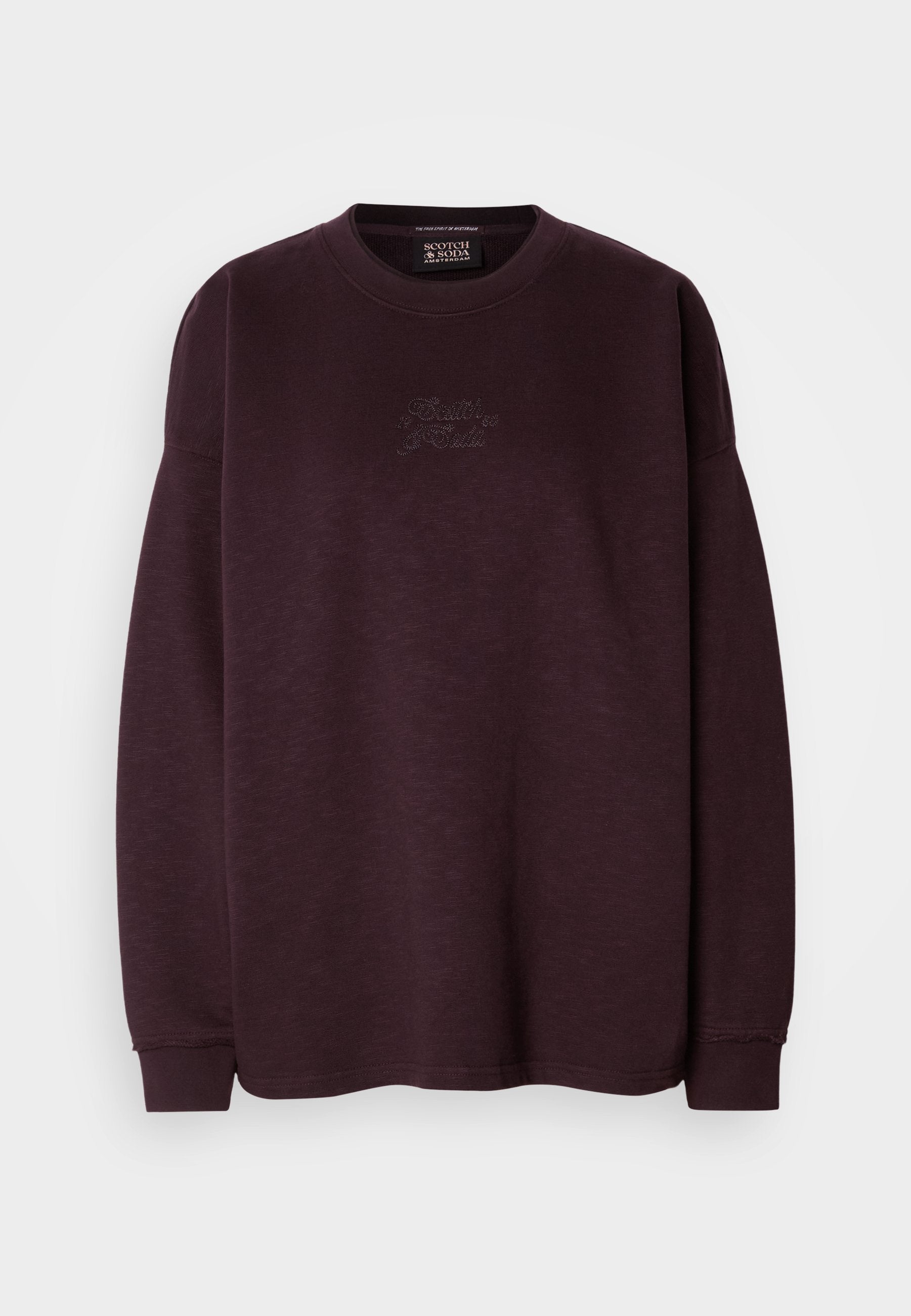 Scotch & Soda GARMENT DYE LOGO OVERSIZED