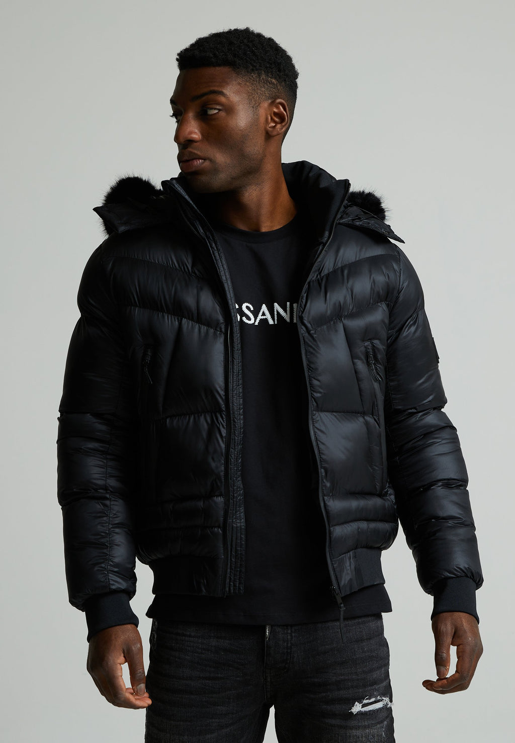 Alessandro Zavetti GENTRAZZI PUFFER BOMBER JACKET