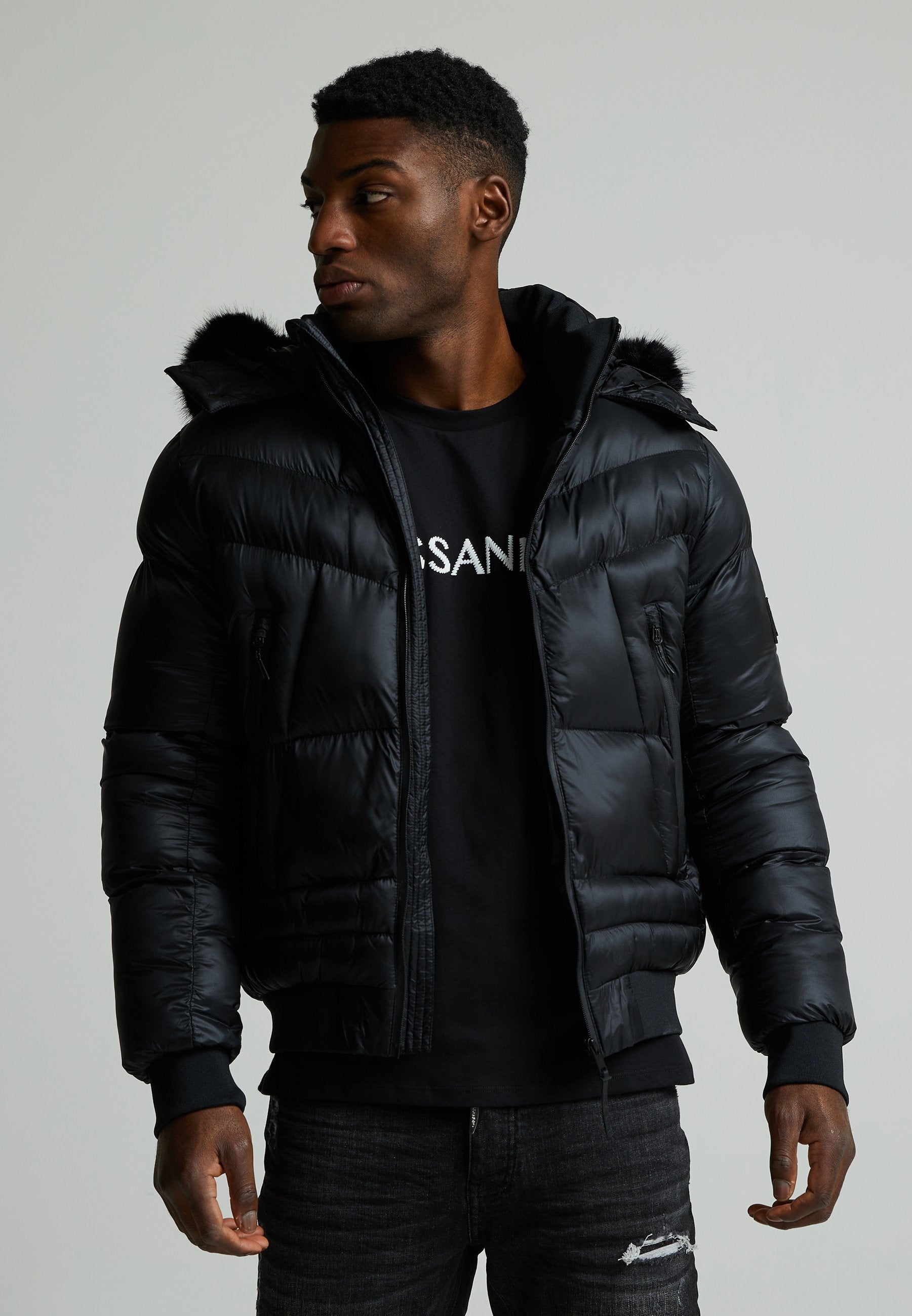Alessandro Zavetti GENTRAZZI PUFFER BOMBER JACKET