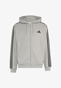 adidas Sportswear Zip-up sweatshirt - medium grey/heather white