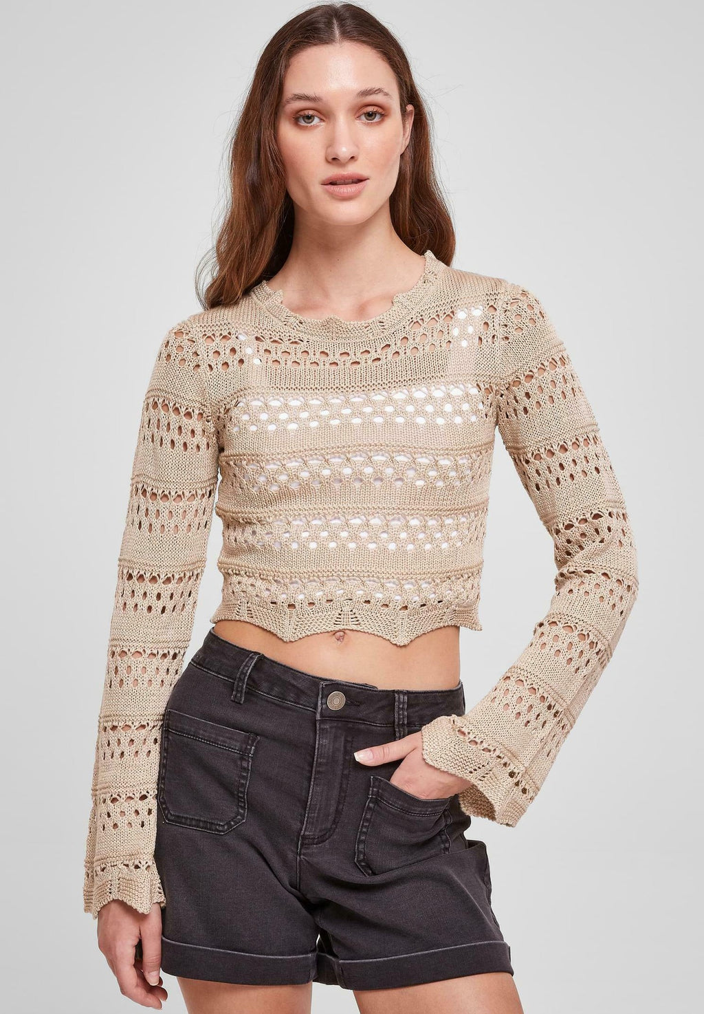 Urban Classics CROPPED CROCHET