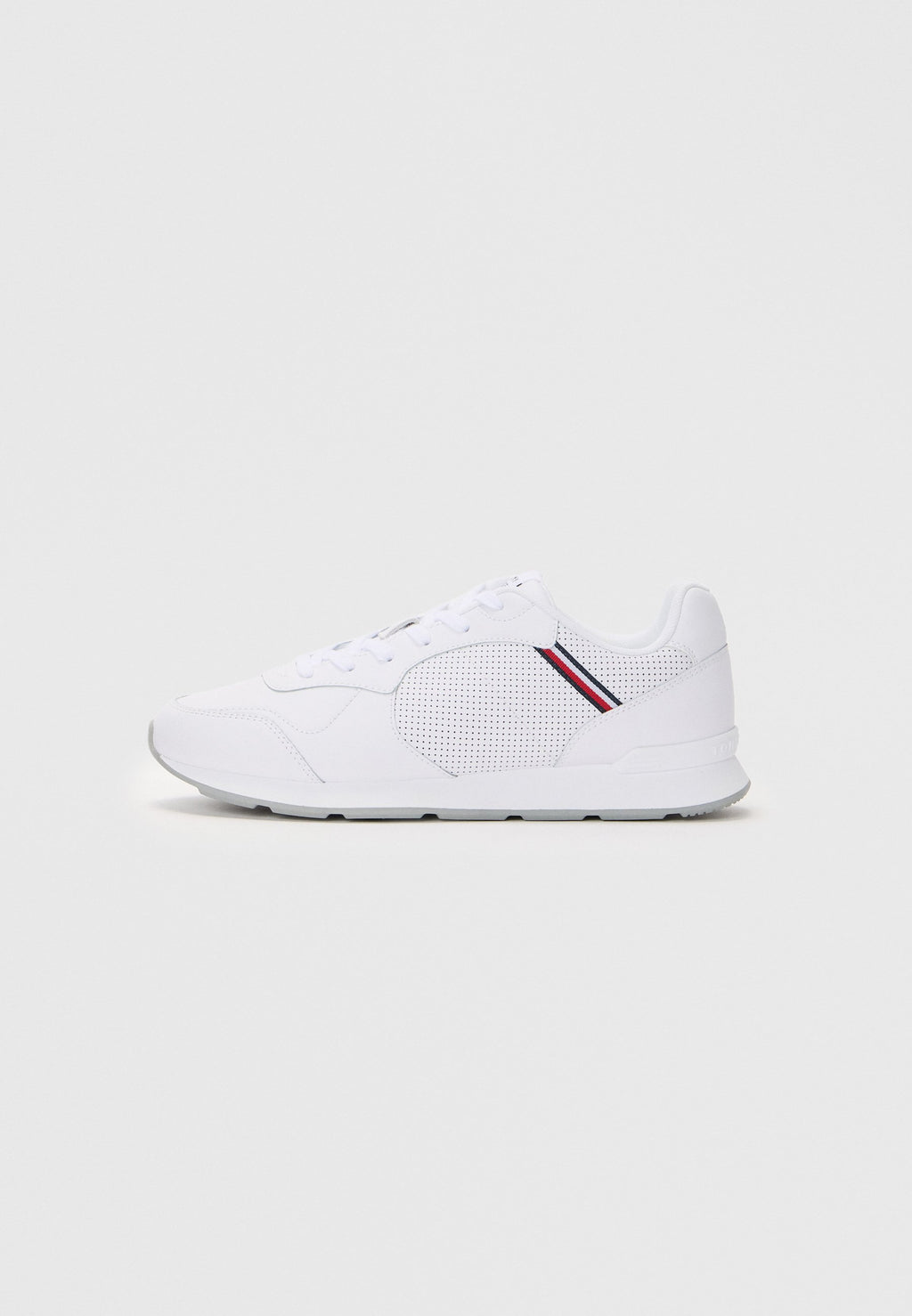 Tommy Hilfiger SIGNATURE TAPE TRAINERS WITH LEATHER