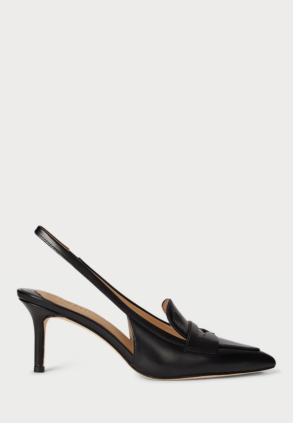 Lauren Ralph Lauren KHLOE LEATHER SLINGBACK LOAFER PUMP