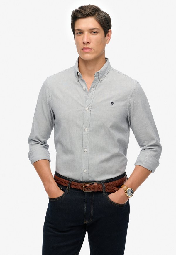Superdry & Co SUPERDRY CLASSIC OXFORD LONG SLEEVE SHIRT. - Shirt - needle ticking stripe