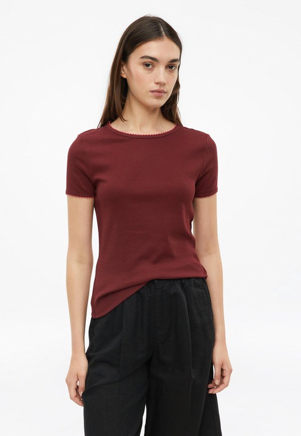 s.Oliver T-SHIRT - Basic T-shirt - bordeaux
