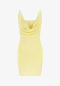 Guess BANDAGE-MINIKLEID - Shift dress - gelb