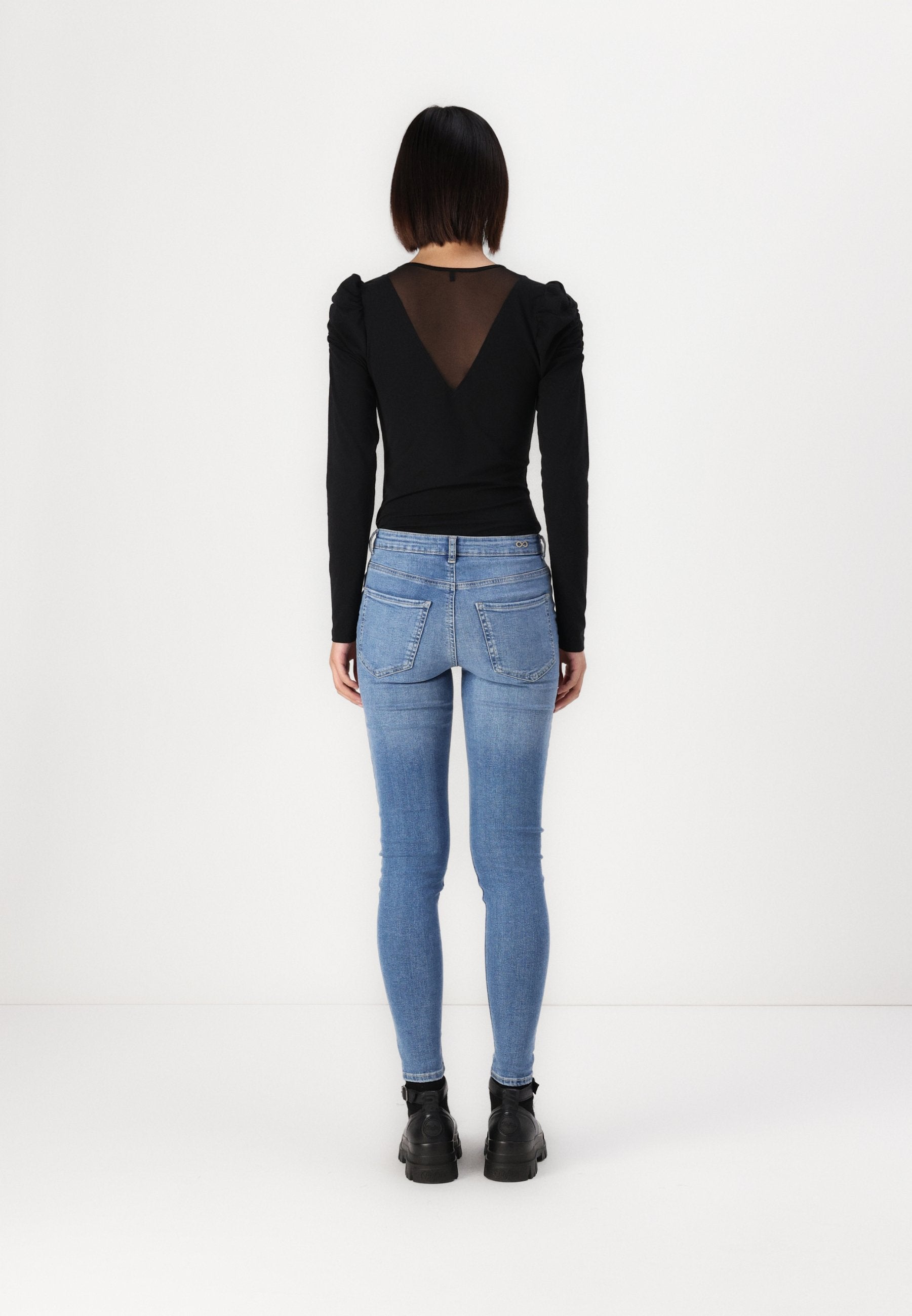 JDY Skinny fit JDYFINA Mid waist Ankle length