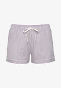 s.Oliver Pyjama bottoms - bordeaux gestreift