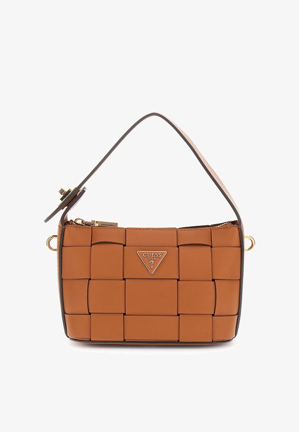 Guess HOBO MAYLEE - Handbag - karamell