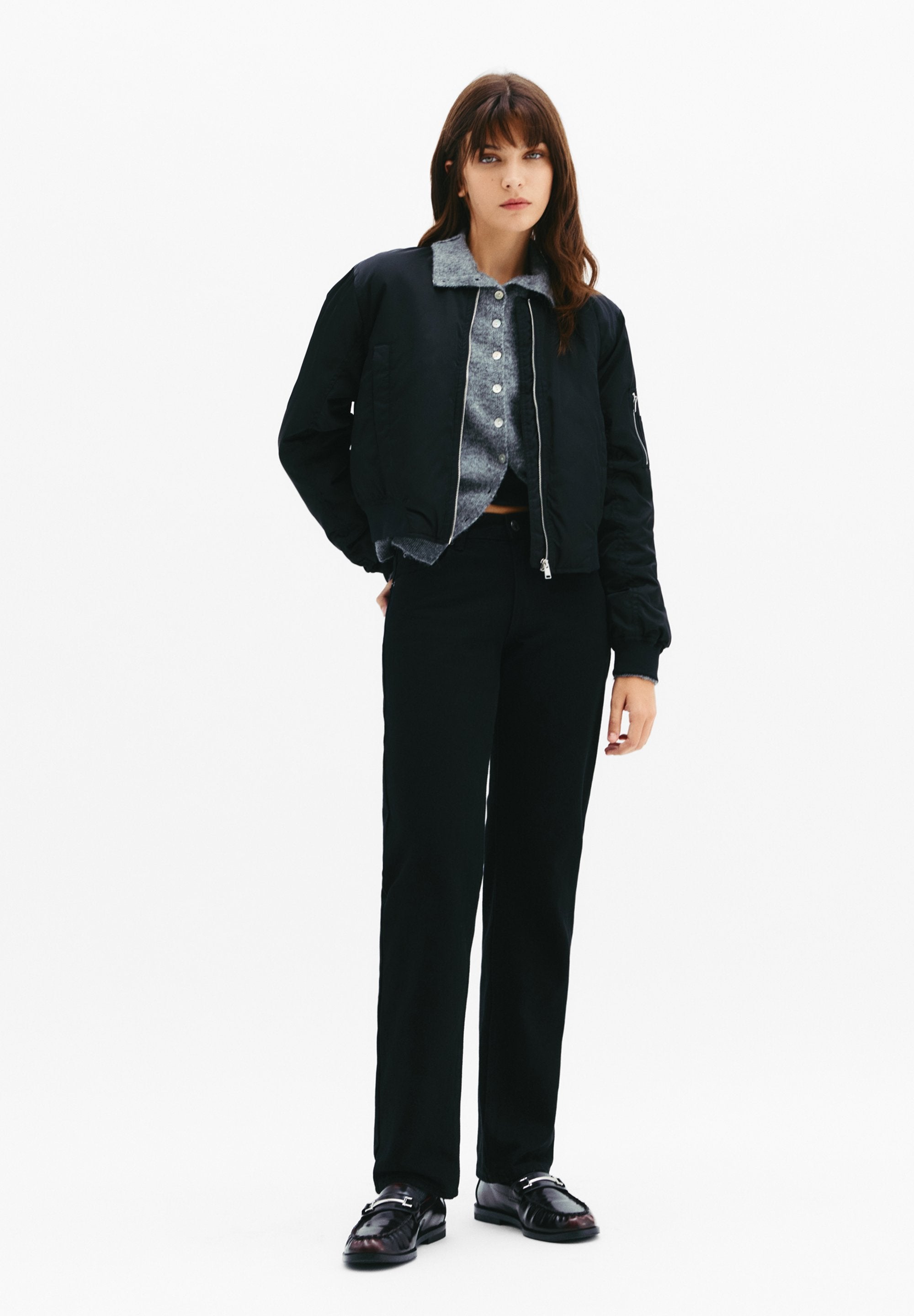 PULL&BEAR MID-WAIST