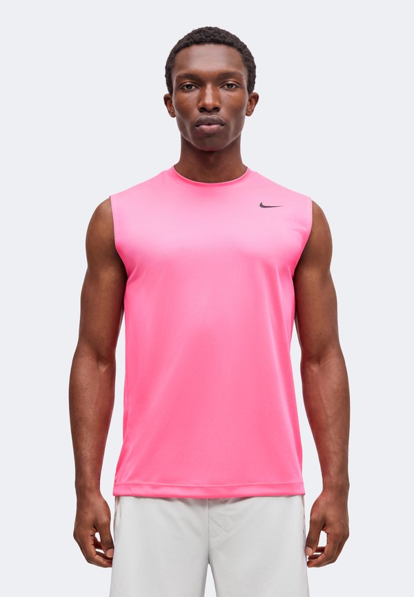 Nike Performance TEE FLEX - Top - hyper pink/black