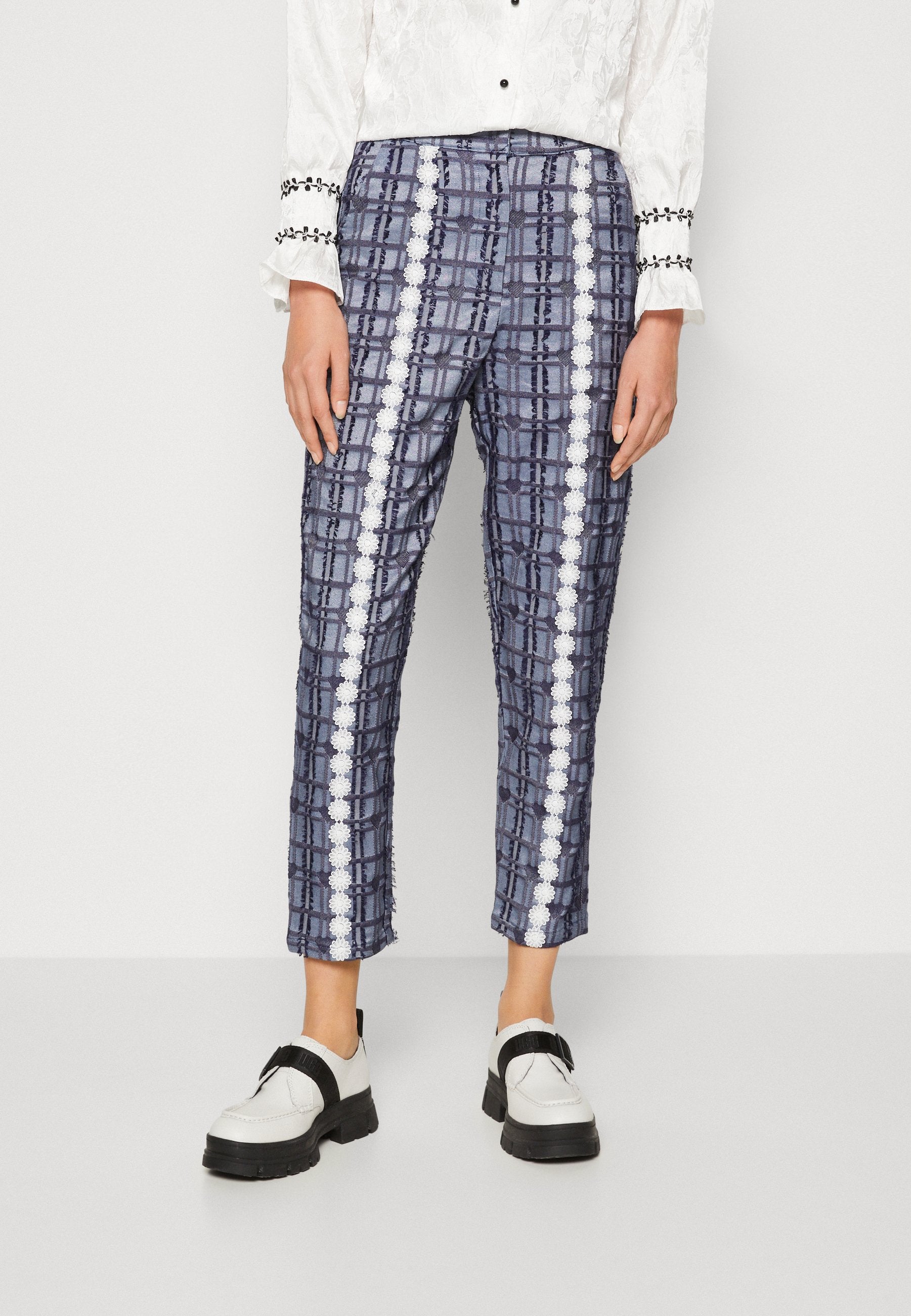 Sister Jane RODEO DAISY TRIMMED TROUSERS