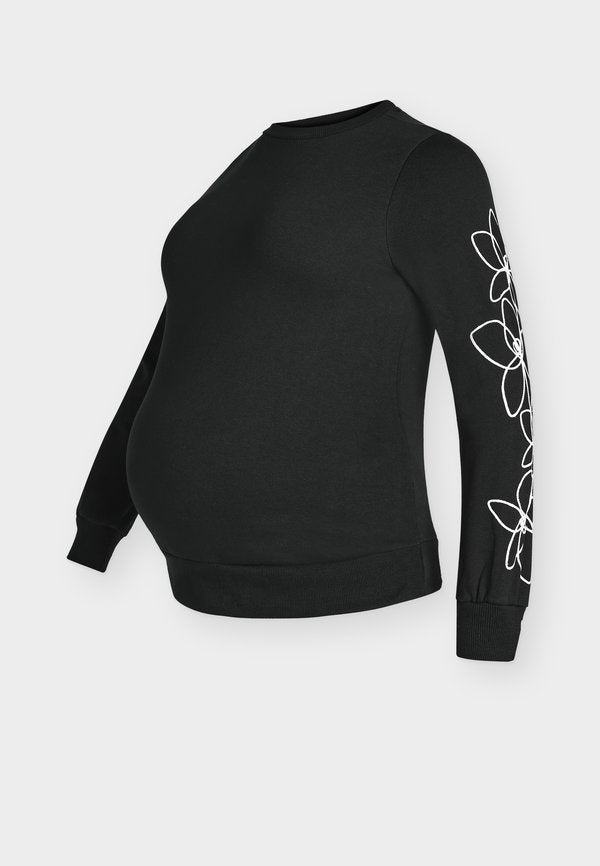 Anna Field MAMA ROPE CHAIN SLEEVE DETAIL FLOWER CREW