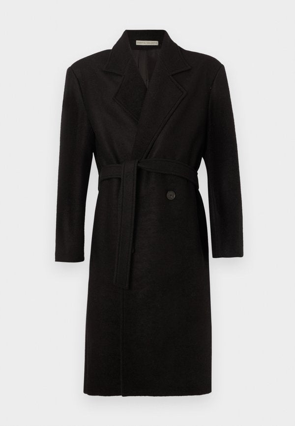 Essential Collective DOUBLE BREASTED COAT WITH BELT