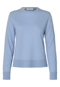 Selected SLFTHEA LS KNIT MERINO O-NECK NOOS
