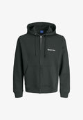Jack & Jones Zip Zip - Zip-up sweatshirt - forest river