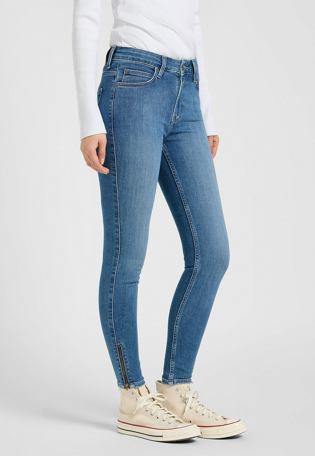 Lee 5-POCKET JEAN SCARLETT_HIGH_ZIP FOR WOMENS - SKINNY FIT
