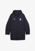 Puma OLYMPIQUE DE MARSEILLE TRAININGSWINTERJACKE - Club wear - new navy  white