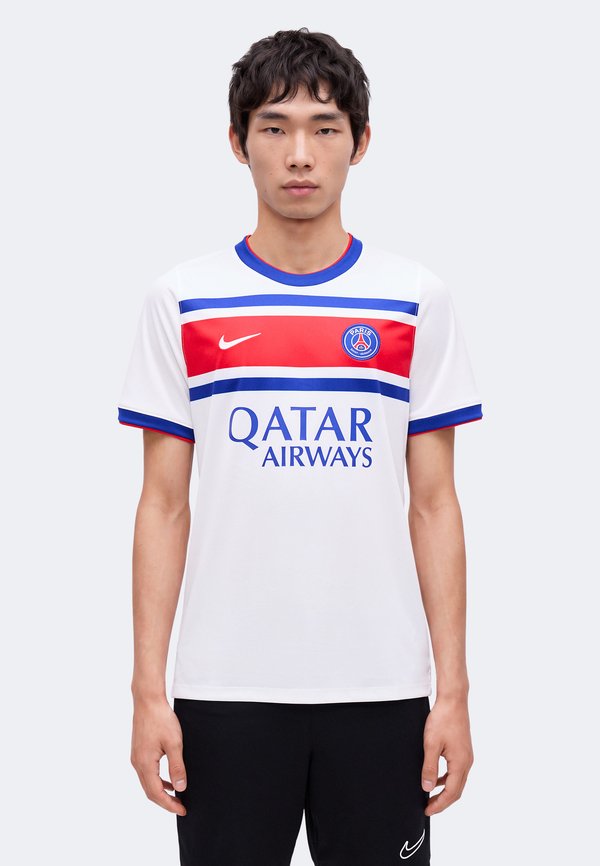 Nike Performance PARIS SAINT-GERMAIN ACADEMY PRO PREMATCH HOME - Football jersey - white/old royal/university red