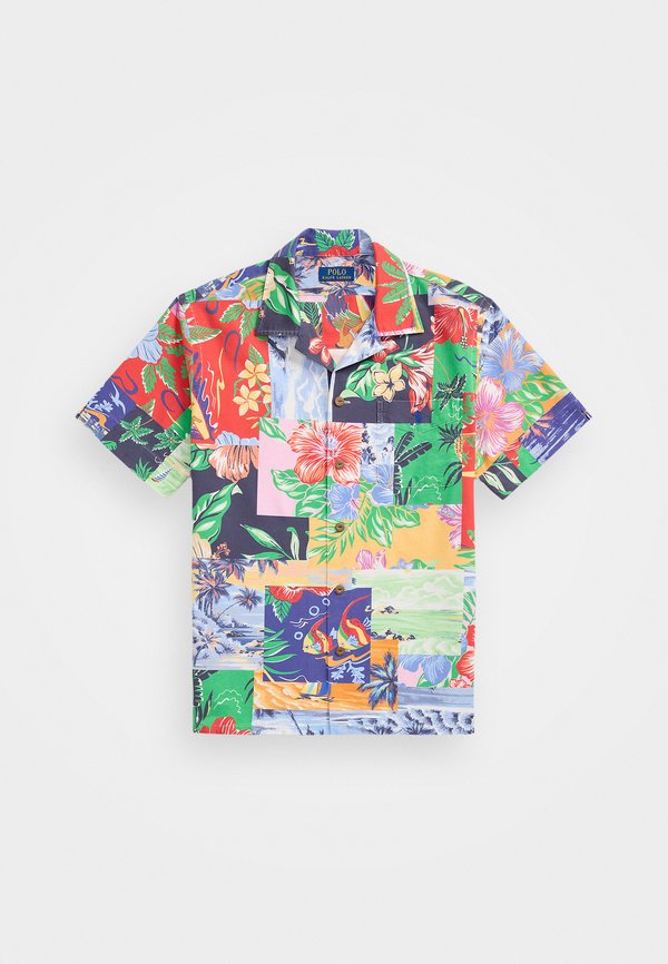 Polo Ralph Lauren CLASSIC FIT PATCHWORK PRINT OXFORD SHIRT