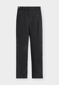 LINEN BLEND RELAXED TROUSERS Media 1