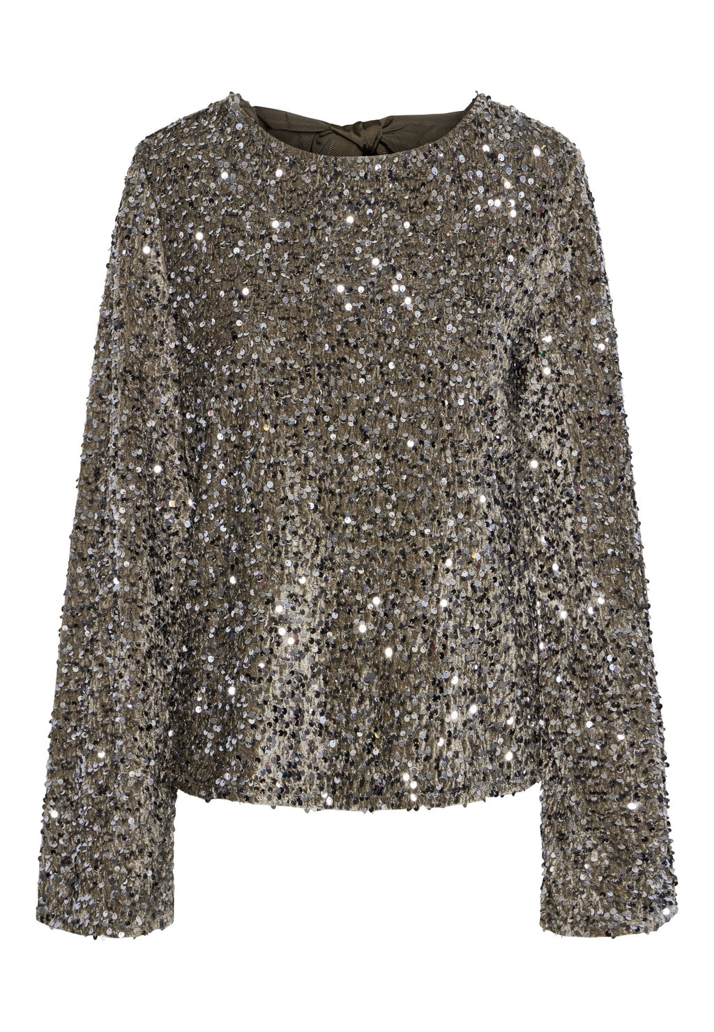 Pieces Long sleeved PCKAM SEQUINS BOW