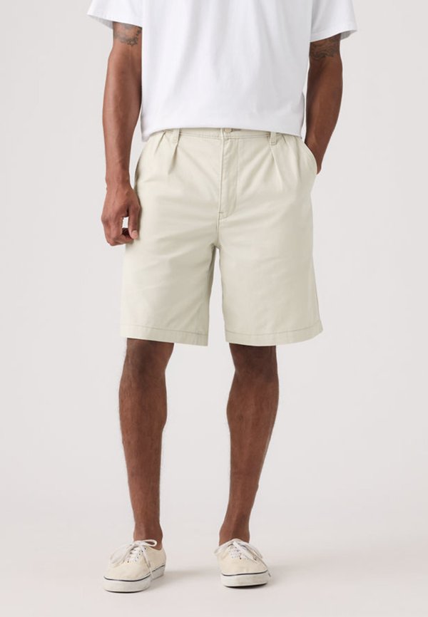 Levi's® BAGGY PLEATED SHORT - Shorts - pumice